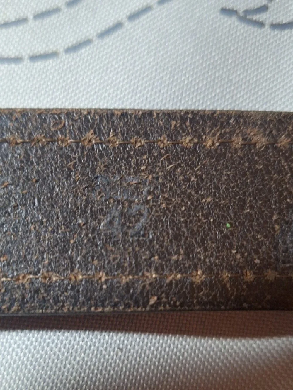 Dickie's Men's Brown Leather Belt - Classic Casual Style